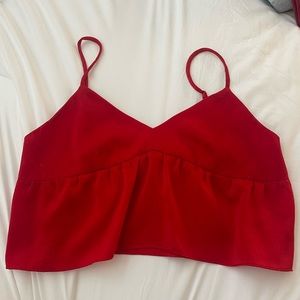 red urban outfitters top